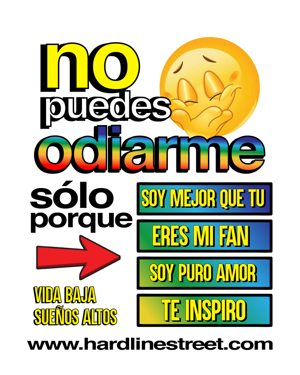 No Puedes Odiarme - Camiseta