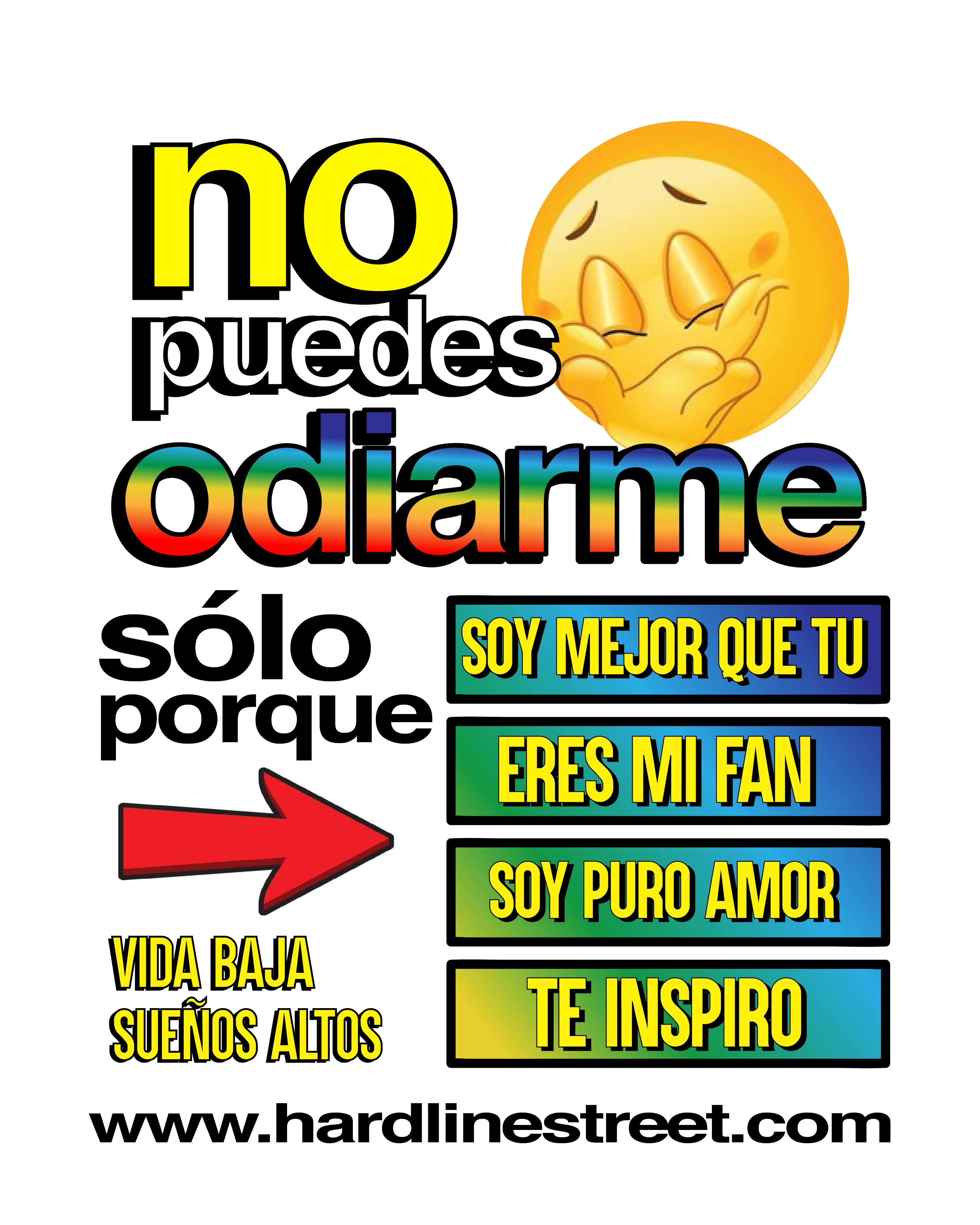 No Puedes Odiarme - Camiseta