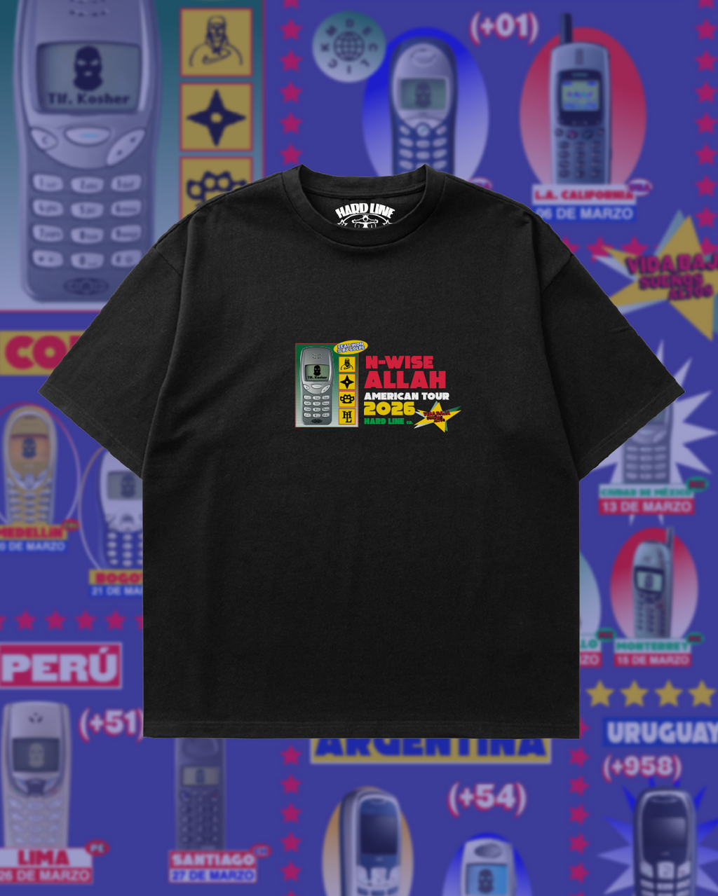 N-Wise Allah - American Tour Merch