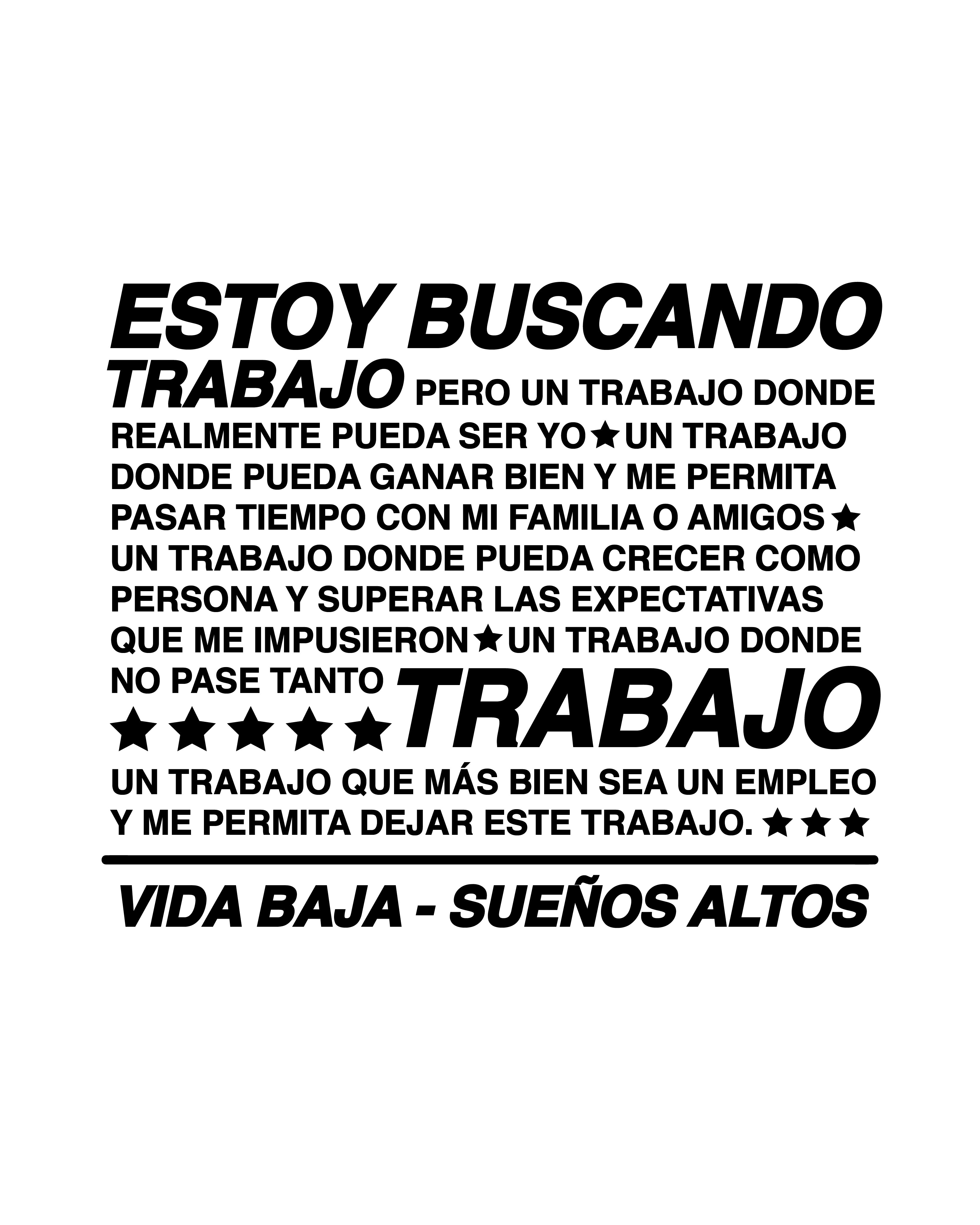 Buscando Trabajo - Camiseta