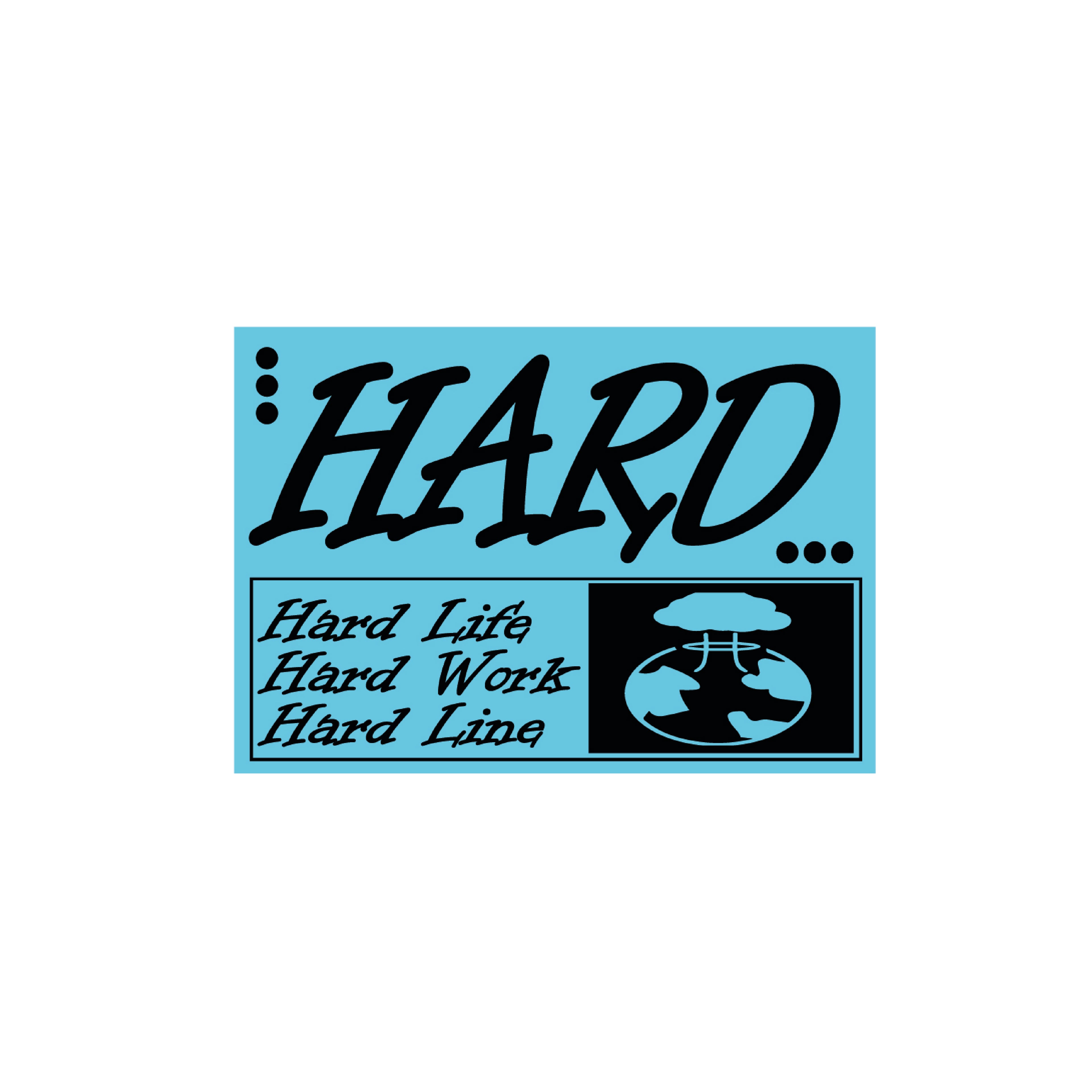 Sticker Pack — Negro sobre color