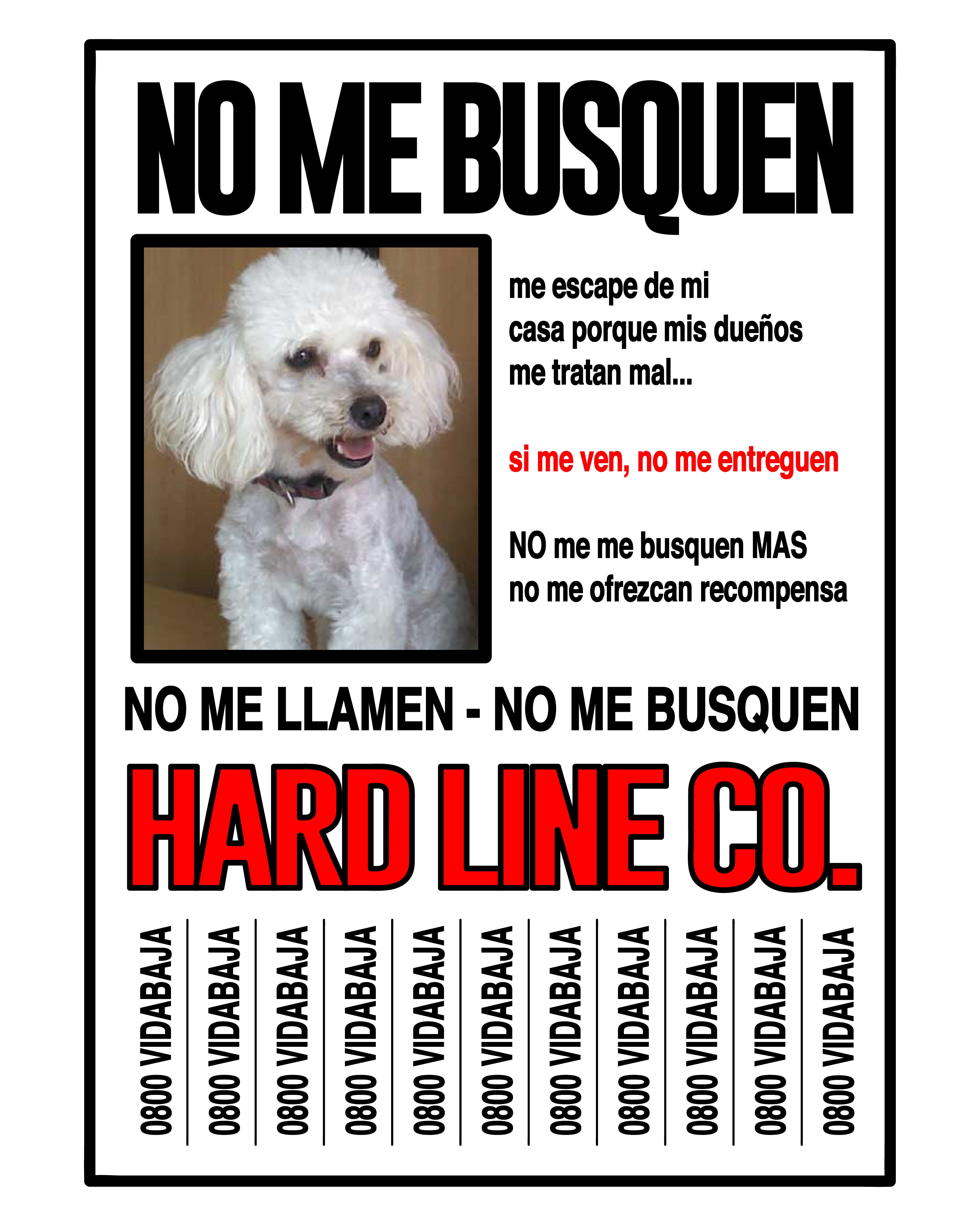 No me Busquen - Camiseta